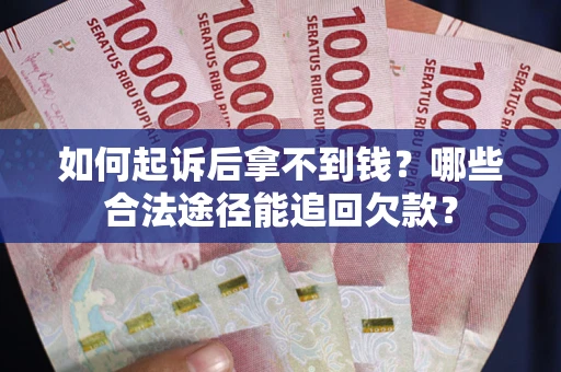 武汉如何起诉后拿不到钱？哪些合法途径能追回欠款？