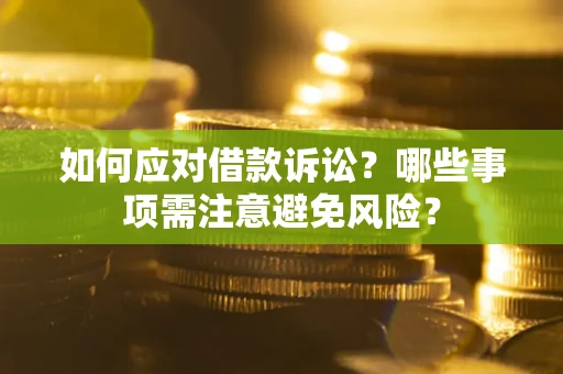 武汉如何应对借款诉讼？哪些事项需注意避免风险？