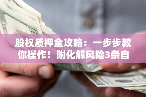 武汉股权质押全攻略：一步步教你操作！附化解风险3条自救法则