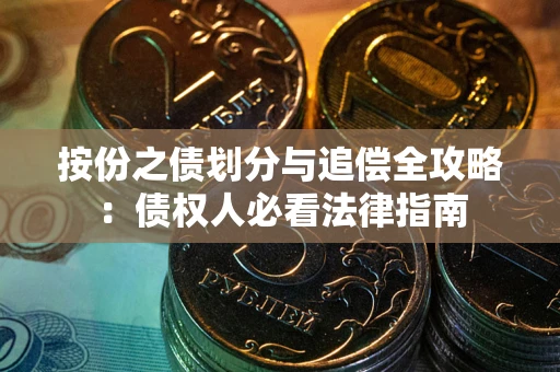 武汉按份之债划分与追偿全攻略：债权人必看法律指南