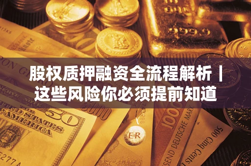 武汉股权质押融资全流程解析｜这些风险你必须提前知道