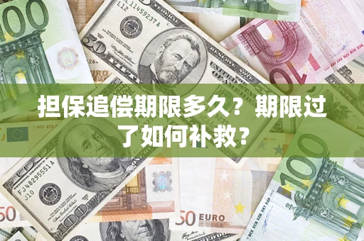 武汉担保追偿期限多久？期限过了如何补救？