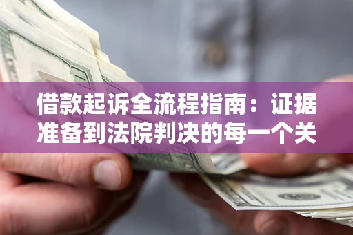 武汉借款起诉全流程指南：证据准备到法院判决的每一个关键步骤