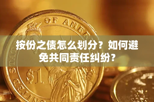 武汉按份之债怎么划分？如何避免共同责任纠纷？