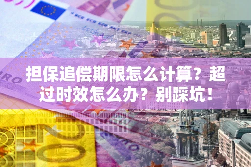 武汉担保追偿期限怎么计算？超过时效怎么办？别踩坑！