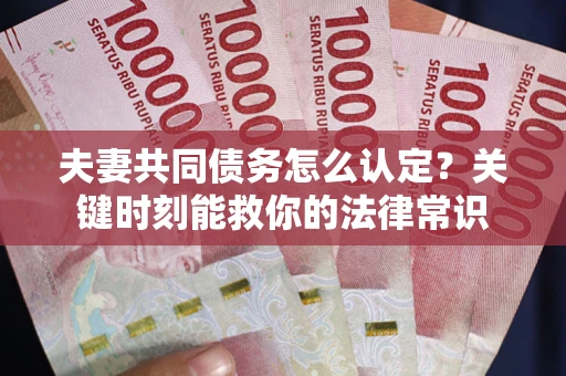 武汉夫妻共同债务怎么认定？关键时刻能救你的法律常识