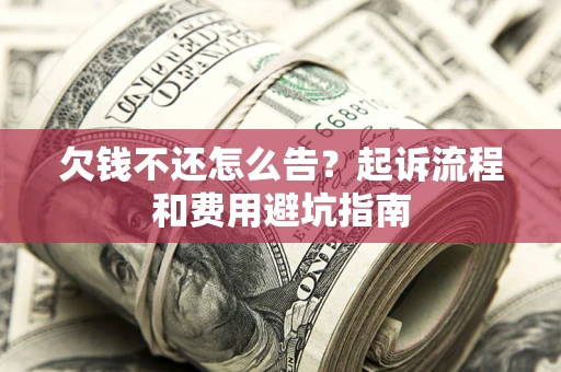 武汉欠钱不还怎么告?起诉流程和费用避坑指南 武汉欠钱不还怎么告?起诉流程和费用避坑指南