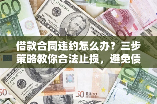 武汉借款合同违约怎么办？三步策略教你合法止损，避免债务危机升级