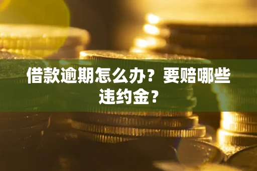 武汉借款逾期怎么办？要赔哪些违约金？