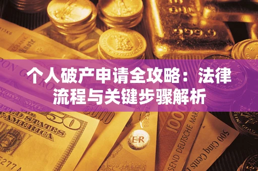 武汉个人破产申请全攻略：法律流程与关键步骤解析