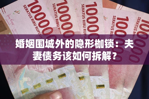 武汉婚姻围城外的隐形枷锁：夫妻债务该如何拆解？