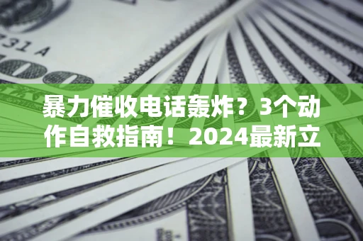 武汉暴力催收电话轰炸？3个动作自救指南！2024最新立案标准全解析