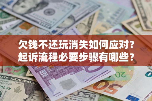 武汉欠钱不还玩消失如何应对？起诉流程必要步骤有哪些？