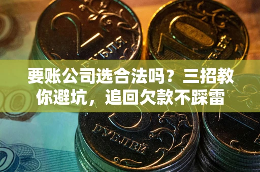 武汉要账公司选合法吗？三招教你避坑，追回欠款不踩雷